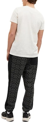 蔻驰SS24印花抽绳中腰休闲裤男士炭灰色裤子。 CP828-R8E Shop 蔻驰SS24印花抽绳中腰休闲裤男士炭灰色裤子。 CP828-R8E