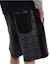 Purchase COACH SS25 Black Letter Print Drawstring Pocket Casual Shorts. CY588-R8E