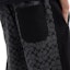 Details for COACH SS25 Black Letter Print Drawstring Pocket Casual Shorts. CY588-R8E