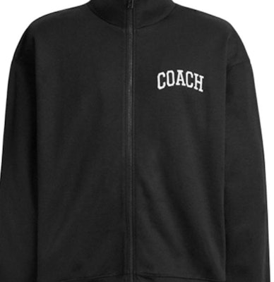 COACH SS25 黑色純色拉鍊長袖外套。 CY554-BLK Lookbook COACH SS25 黑色純色拉鍊長袖外套。 CY554-BLK
