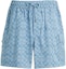 Order COACH SS25 Drawstring Shorts Casual Outdoor Light Blue Classic Logo. CAX41-LBL