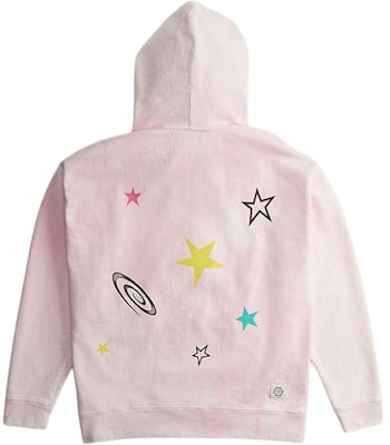 COACH Star Print Hoodie Unisex Long Sleeve Light Pink. CN988-M05 Lookbook COACH Star Print Hoodie Unisex Long Sleeve Light Pink. CN988-M05