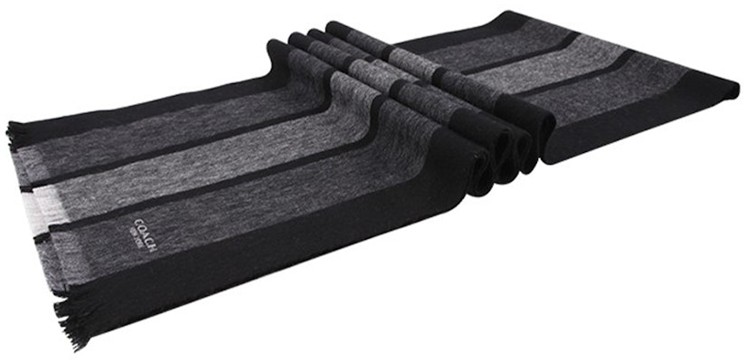 コーチ ストライプ柄 ウール コンフォート スカーフ 76059-RIA Shop コーチ ストライプ柄 ウール コンフォート スカーフ 76059-RIA