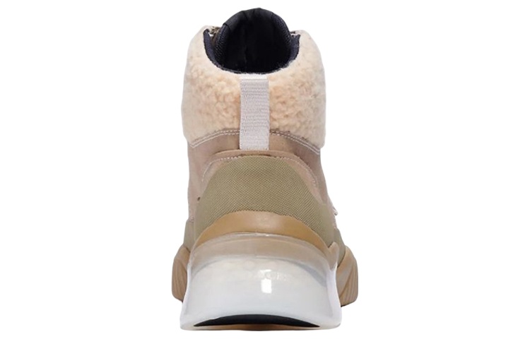 Coach Suede Logo Lace-Up Boots 'Light Brown' 圖 4