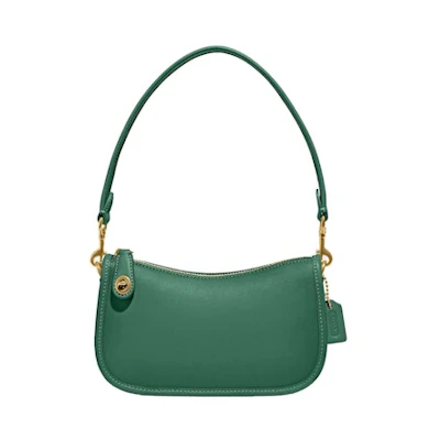 Coach Swinger 20 Brass/Bright Green
