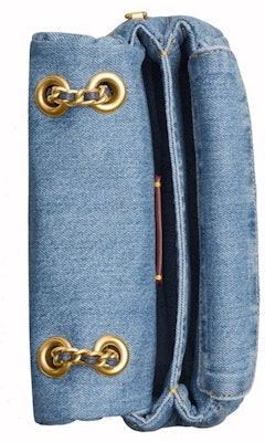 Coach Tas Bahu Tabby 20 Quilting Kuningan/Indigo Lookbook Coach Tas Bahu Tabby 20 Quilting Kuningan/Indigo