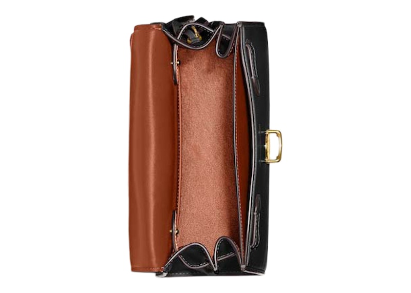 Lookbook Coach Tas Top Handle Sammy Hitam