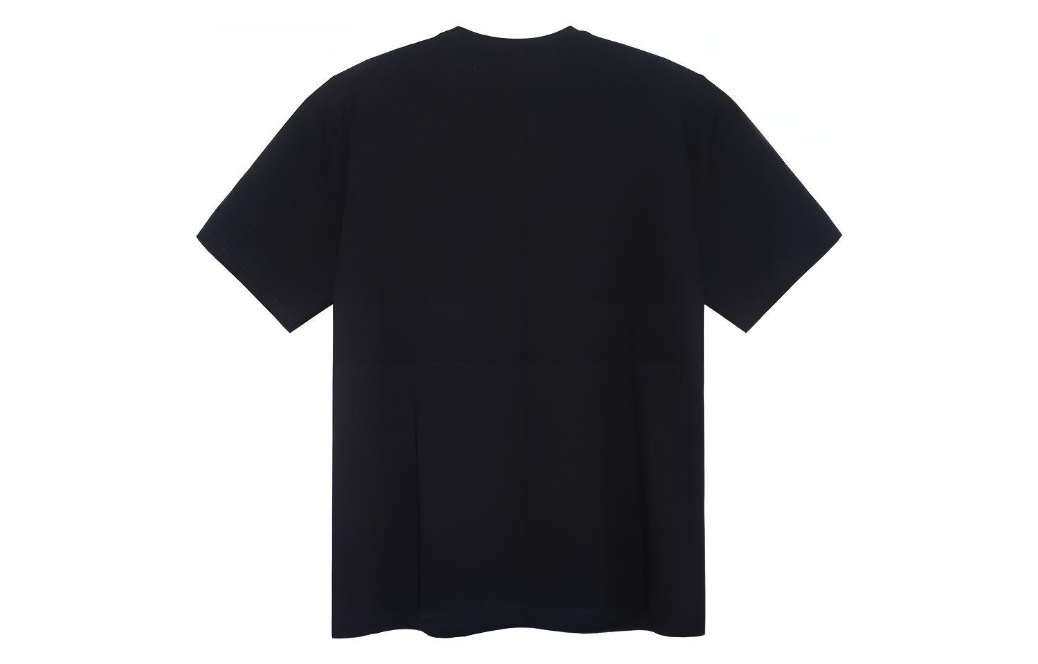 Lookbook コーチ ユニセックス ブラックTシャツ サークルロゴデザイン リラックスフィット C9140-BLK