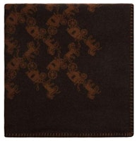 COACH Unisex Carriage Print Knit Scarf Brown - Couple Style C6394_CHT COACH Unisex Carriage Print Knit Scarf Brown - Couple Style C6394_CHT