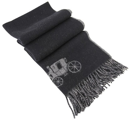 COACH Syal Unisex Panjang Wol dengan Rumbai - Fleece Kulit Domba Hangat 4622-BKHG Shop COACH Syal Unisex Panjang Wol dengan Rumbai - Fleece Kulit Domba Hangat 4622-BKHG