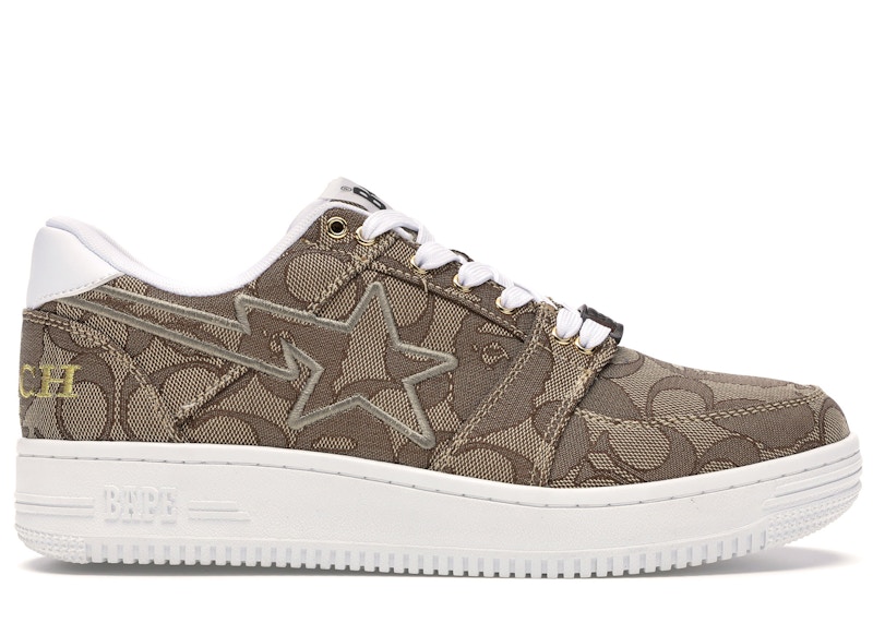 Coach x A Bathing Ape Bapesta 'Beige' 1G23191901