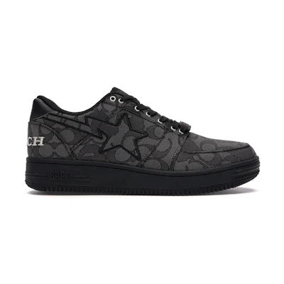 Coach BAPE Bapesta 'Black'