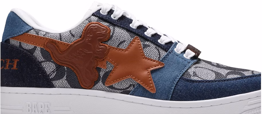 코치 x 베이프 베이프스타 '블루' 1H74-191-901 Order 코치 x 베이프 베이프스타 '블루' 1H74-191-901