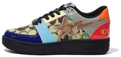 Coach x A Bathing Ape Bapesta Low 'Multi' 1G23 191 903 Coach x A Bathing Ape Bapesta Low 'Multi' 1G23 191 903