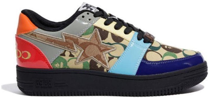 Coach x A Bathing Ape Bapesta Low 'Multi' 1G23 191 903 Order Coach x A Bathing Ape Bapesta Low 'Multi' 1G23 191 903