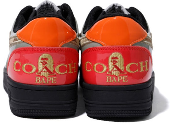 Coach x A Bathing Ape Bapesta Low 'Multi' 1G23 191 903 Shop Coach x A Bathing Ape Bapesta Low 'Multi' 1G23 191 903