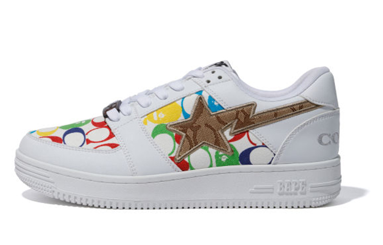 Buy Coach x A Bathing Ape Bapesta Low 'Blanco' 1G23 191 902