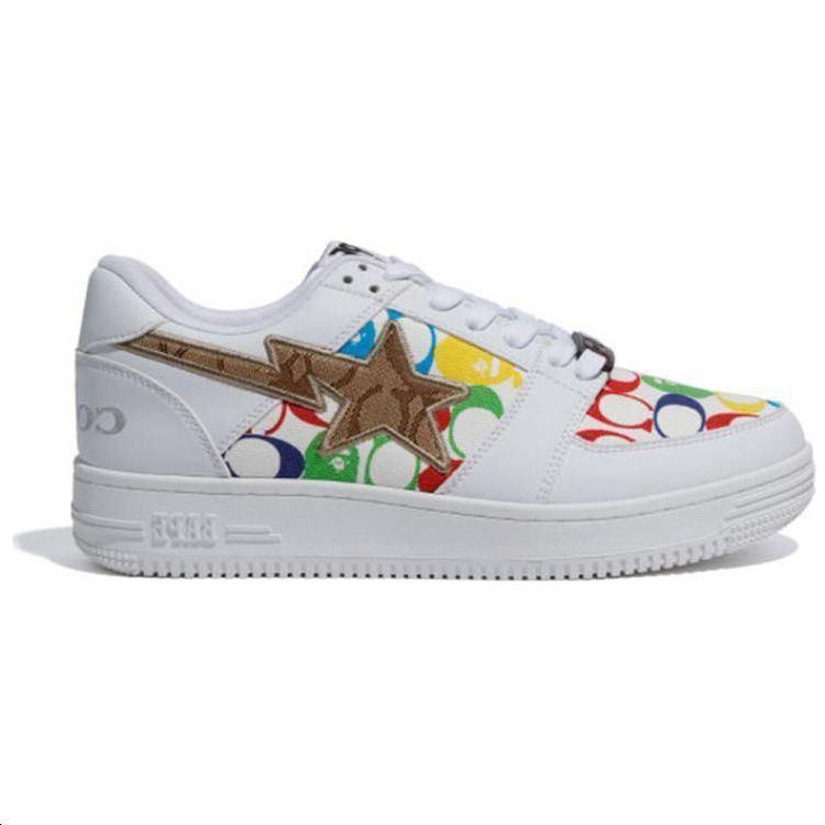 Order Coach x A Bathing Ape Bapesta Low 'Blanco' 1G23 191 902