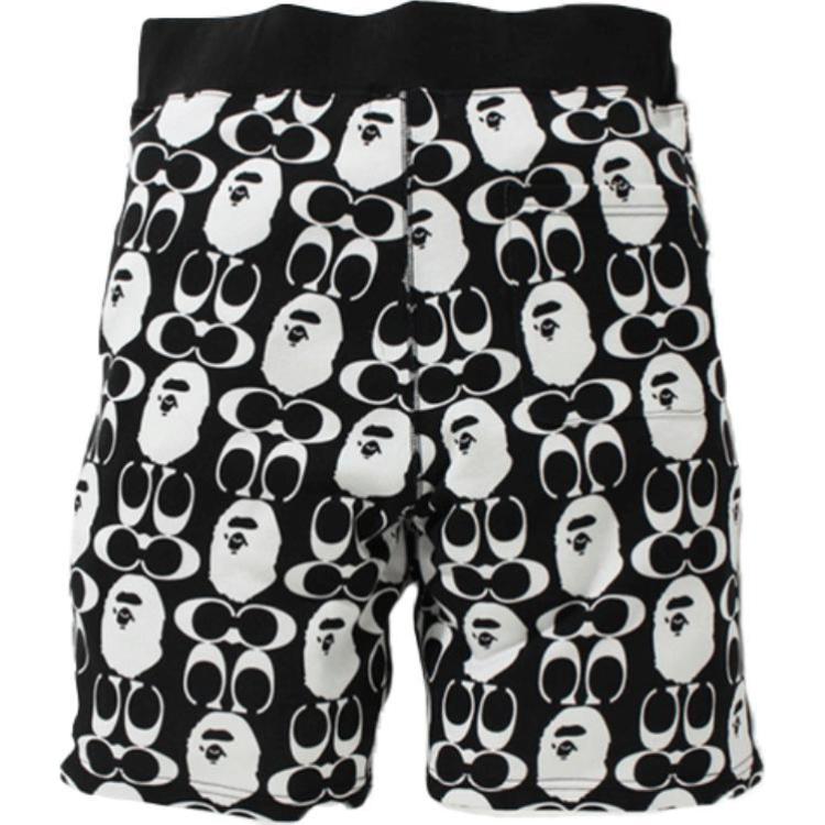 Purchase 蔻驰 x A BATHING APE 男士印花中腰休闲短裤 0ZXSPM31902CH