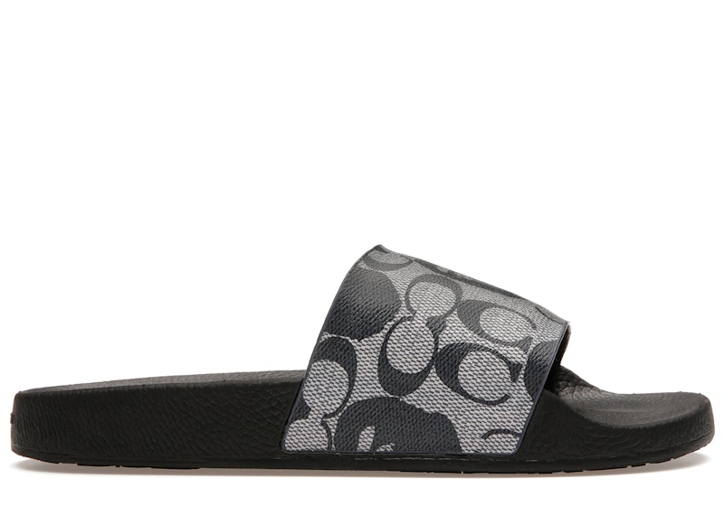 Coach x A Bathing Ape Slides 'Black Grey' 1H73-191-904