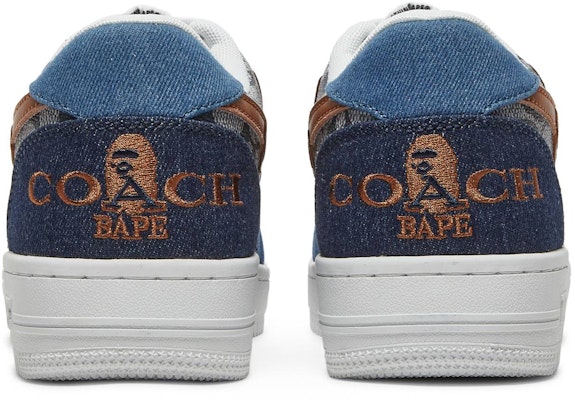 Coach x BAPE Bapesta '牛仔' 1H74291901 Details for Coach x BAPE Bapesta '牛仔' 1H74291901