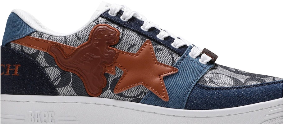 Coach x BAPE Bapesta M2 Low 'Denim' 1H74191901 Order Coach x BAPE Bapesta M2 Low 'Denim' 1H74191901
