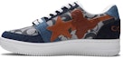 Lookbook Coach x BAPE Bapesta M2 Low 'Denim' Sneakers Jeans 1H74191901