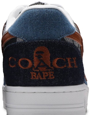 Coach x BAPE Bapesta M2 Low 'Denim' Sneakers Jeans 1H74191901 Sizing Coach x BAPE Bapesta M2 Low 'Denim' Sneakers Jeans 1H74191901