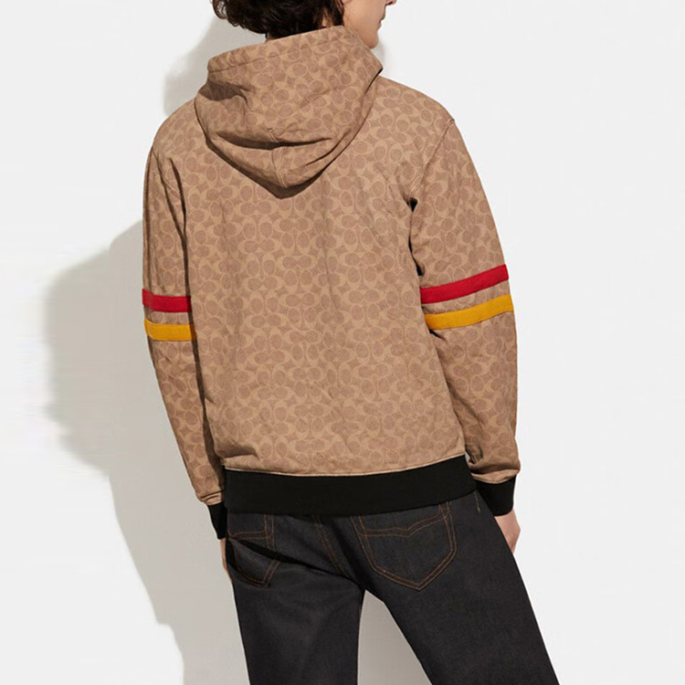 COACH Disney SS22 Mickey Print Striped Hoodie  Beige. C9479-RYU 圖 5