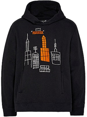 COACH x Jean-Michel Basquiat Abstract City Hoodie Black Pullover C5205-BLK Buy COACH x Jean-Michel Basquiat Abstract City Hoodie Black Pullover C5205-BLK