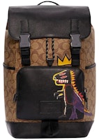 Coach x Jean Michel Basquait Track Backpack Antique Black/Brown Coach x Jean Michel Basquait Track Backpack Antique Black/Brown