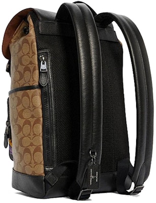 Coach x Jean Michel Basquait Ransel Track Hitam/Coklat Antik Order Coach x Jean Michel Basquait Ransel Track Hitam/Coklat Antik