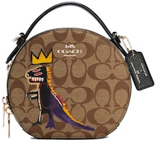 Coach x Jean Michel Basquiat Canteen Crossbody Bag Brown Coach x Jean Michel Basquiat Canteen Crossbody Bag Brown
