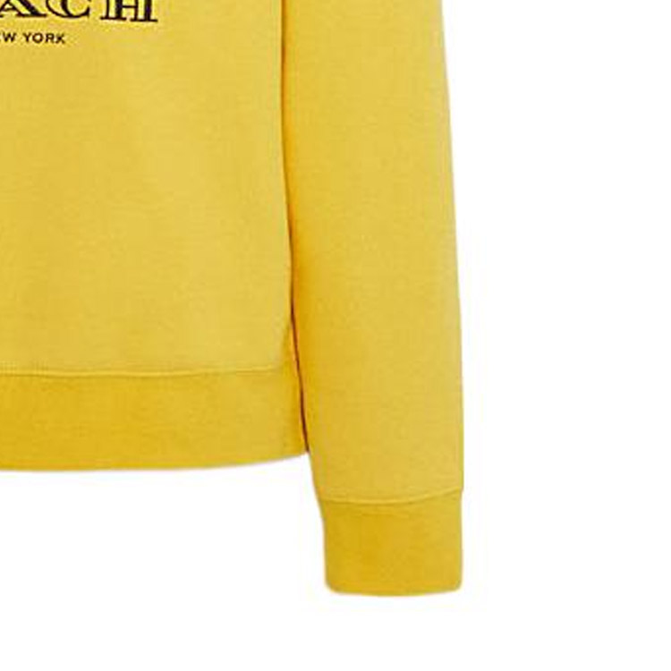 Details for Coach x Peanuts 史努比燈光黃色印花圓領衫 CE548-V1W