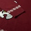 Cheap COACH x Snoopy FW22 Red Polka Dot Letter Intarsia Sweater . CE936-SIJ