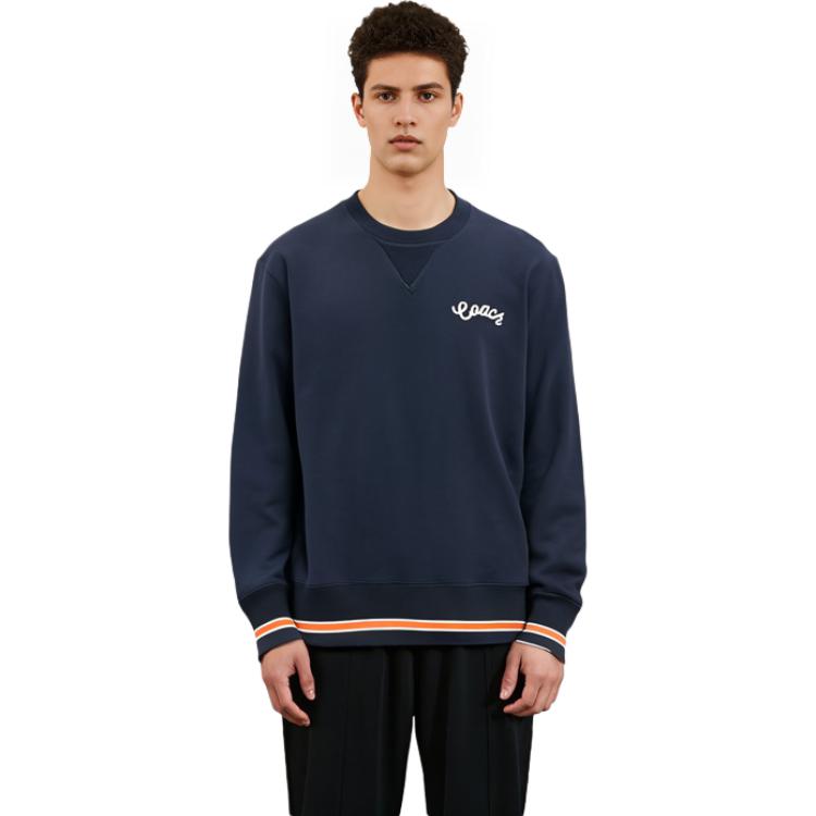 Lookbook COACH x White Rabbit FW22 Logo Print Striped Sweatshirt Black  Edition CE272-RF2