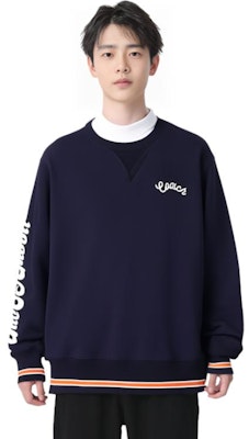 COACH x White Rabbit FW22 Logo Print Striped Sweatshirt Black Edition CE272-RF2 Shop COACH x White Rabbit FW22 Logo Print Striped Sweatshirt Black Edition CE272-RF2