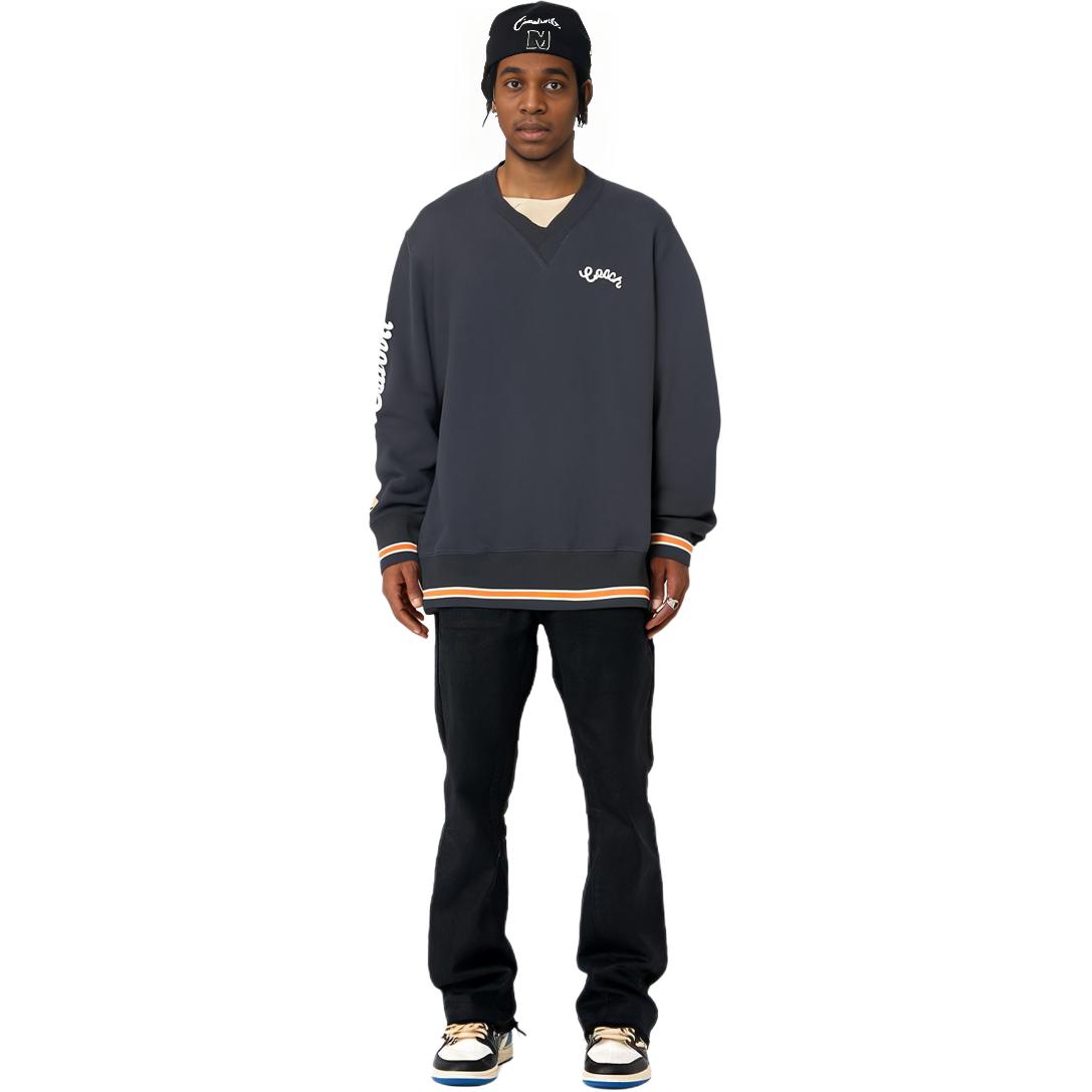 Purchase COACH x White Rabbit FW22 Logo Print Striped Sweatshirt Black  Edition CE272-RF2