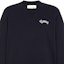 Sizing COACH x White Rabbit FW22 Logo Print Striped Sweatshirt Black Edition CE272-RF2