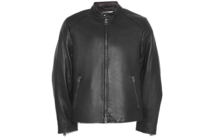 COACH Zip-Up Jacket Black C69167-BLA