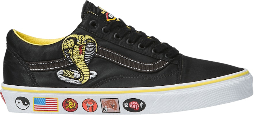 《眼镜蛇道场》x Vans Old Skool 黑黄配色 VN0A3WKT05N Buy 《眼镜蛇道场》x Vans Old Skool 黑黄配色 VN0A3WKT05N