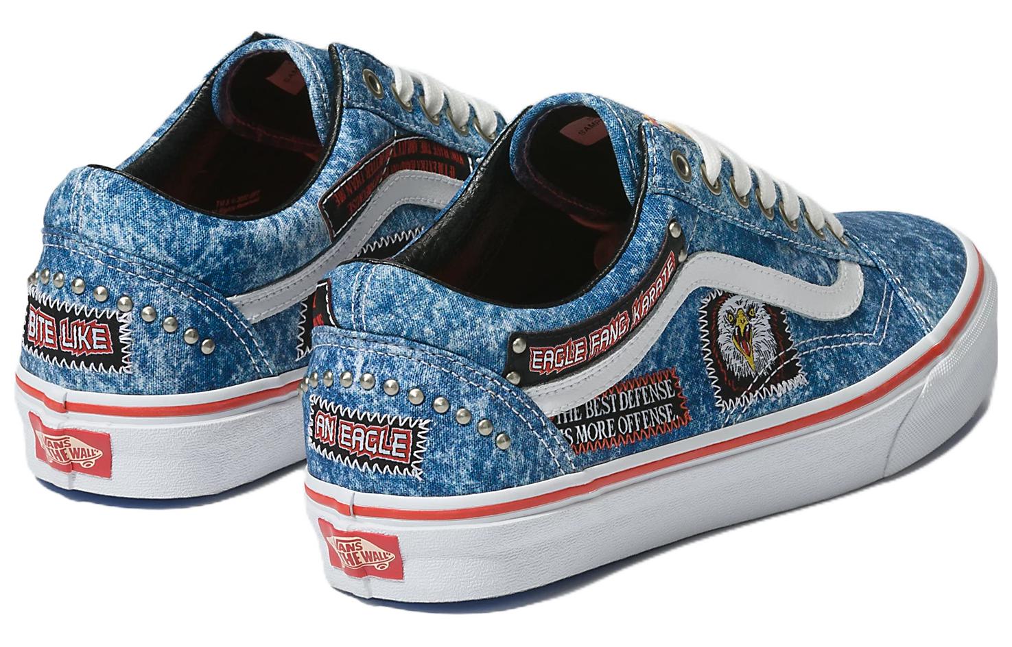 Shop 眼镜蛇道场 x Vans Old Skool '鹰牙空手道' VN0A3WKT6GL