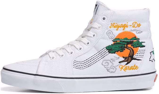 Vans SK8-HI x Cobra Kai 'Putih Kuning Hijau' VN0A32QGAHP Buy Vans SK8-HI x Cobra Kai 'Putih Kuning Hijau' VN0A32QGAHP