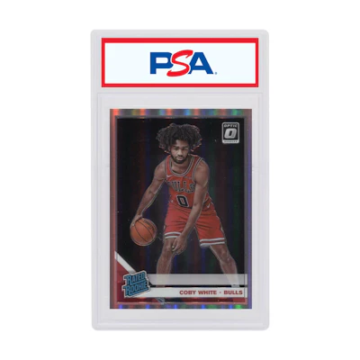 Coby White 2019 Donruss Optic Holo Rookie #180