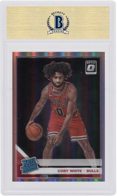 Coby White 2019 Donruss Optic Holo Rookie #180 Order Coby White 2019 Donruss Optic Holo Rookie #180
