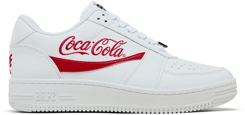 Coca-Cola x BAPE Bapesta Low 'Blanco' 1G23191913-WHT Buy Coca-Cola x BAPE Bapesta Low 'Blanco' 1G23191913-WHT