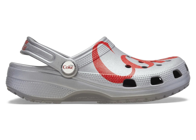 Coca-Cola x Crocs Classic Clog 'Diet Coke Grey Red' 212130-90H