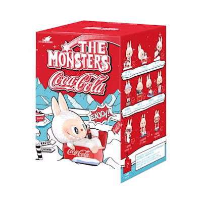 Coca-Cola Pop Mart Labubu The Monsters Figure Single Blind Box