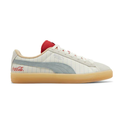 Coca-Cola Puma Suede 'Slate Pinstripes'