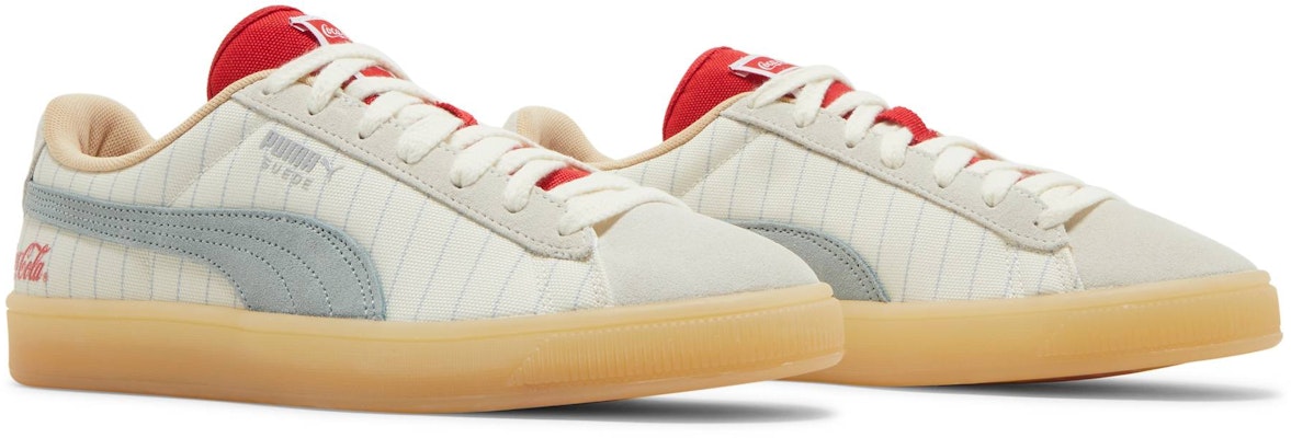 Coca-Cola x Puma Suede 'Slate Pinstripes' 387049-01 Cheap Coca-Cola x Puma Suede 'Slate Pinstripes' 387049-01
